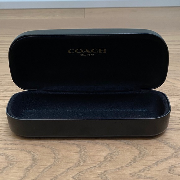 Coach New York Hard Shell Glasses Case in Black - Picture 2 of 5